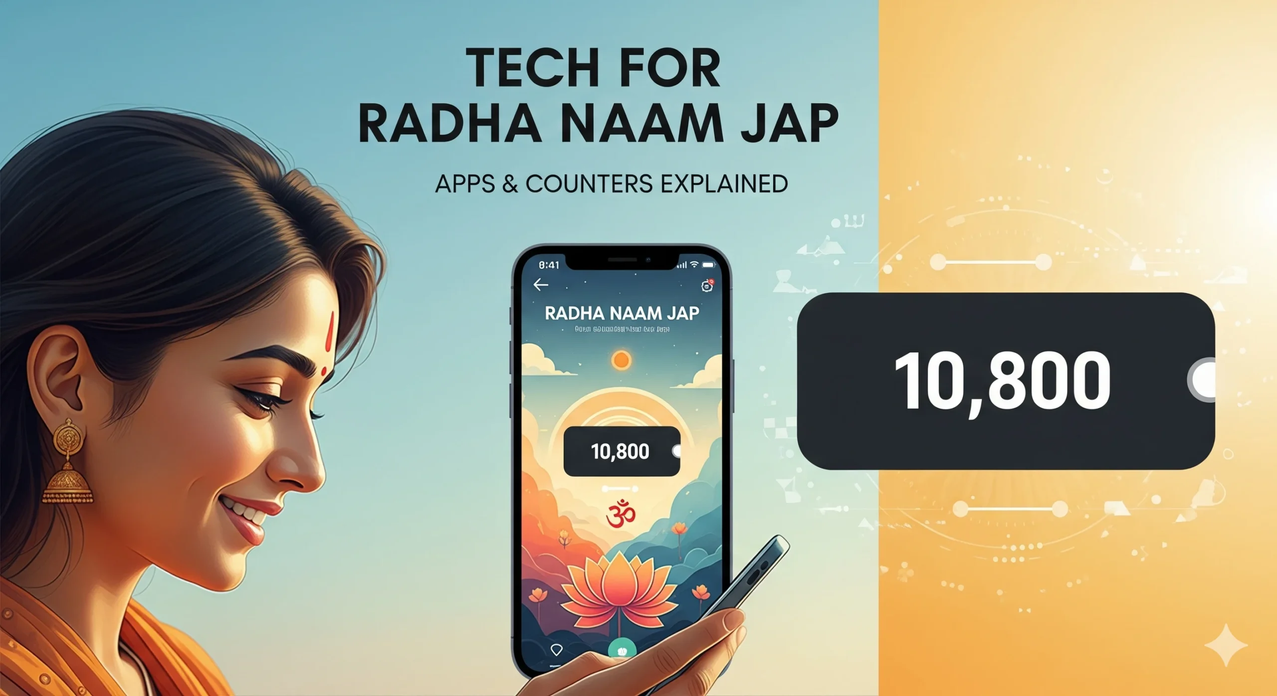How to Use Technology for Radha Naam Jap
