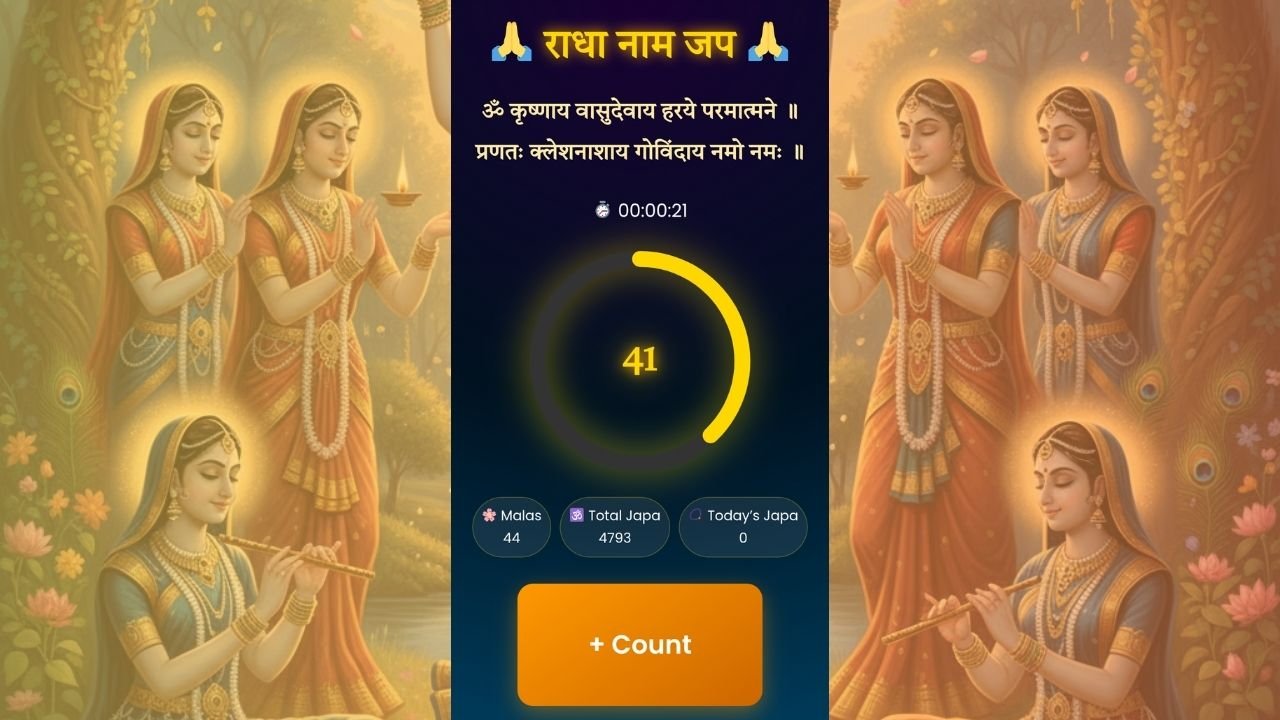 Radha Naam Jap Counter: The Modern Way to Stay Consistent