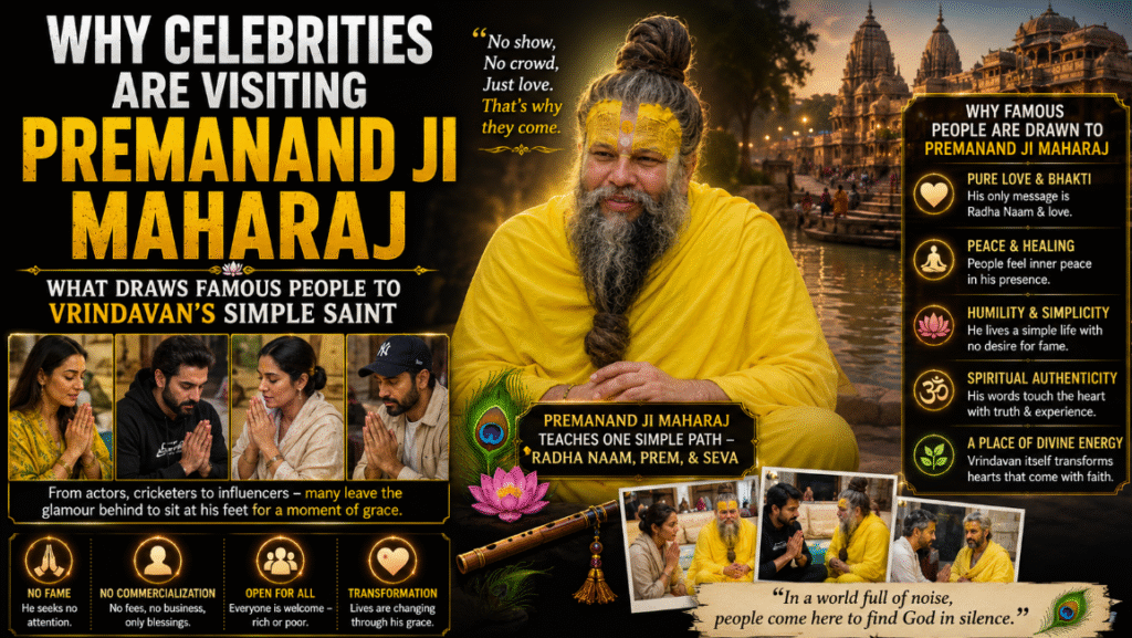 Why Celebrities Are Visiting Premanand Ji Maharaj