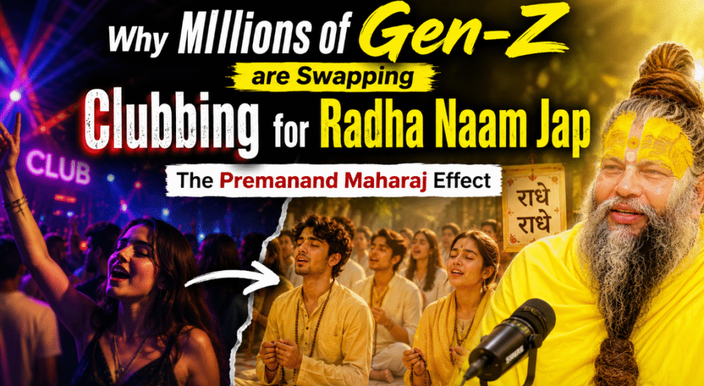 Why Millions of Gen-Z are Swapping Clubbing for Radha Naam Jap: The Premanand Maharaj Effect
