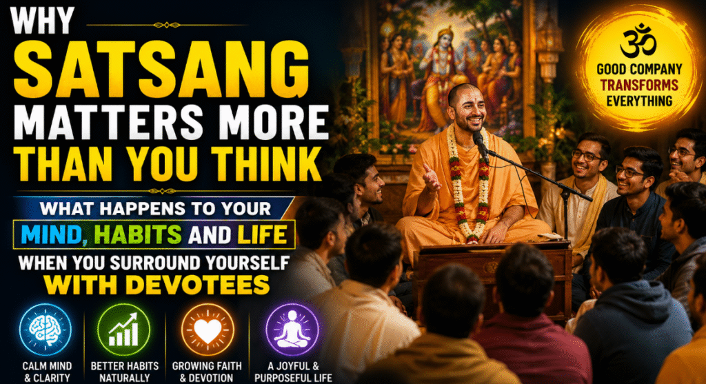Why Satsang Matters More Than You Think
